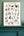 Framed Magic alphabet poster on a teal shelf with decorative items against a green wall.