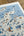 Close up photo of  Map of Scotland illustration showing grain of high-quality paper. 