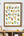 Framed children's woodland alphabet poster on a wall with toys and decor below.